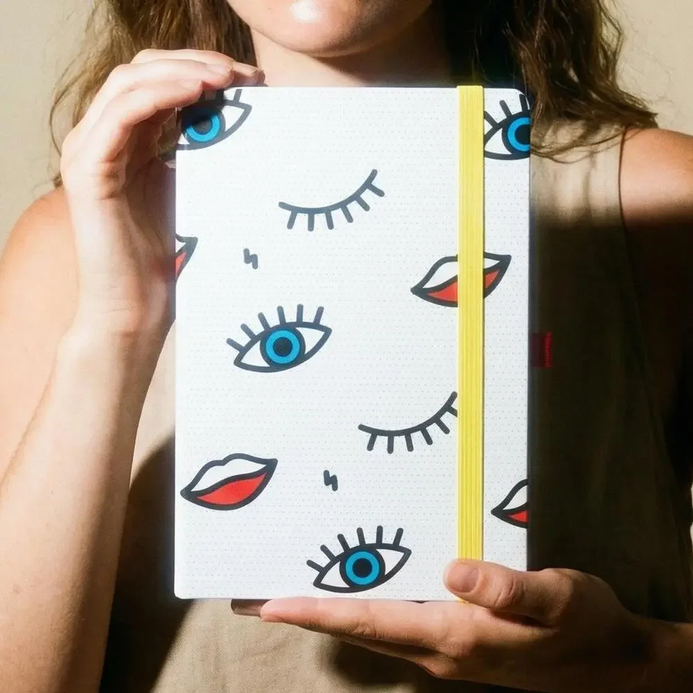 Wink Pop Art Notebook — Bulk Lot of 24 (Gifting, Events & Resale)